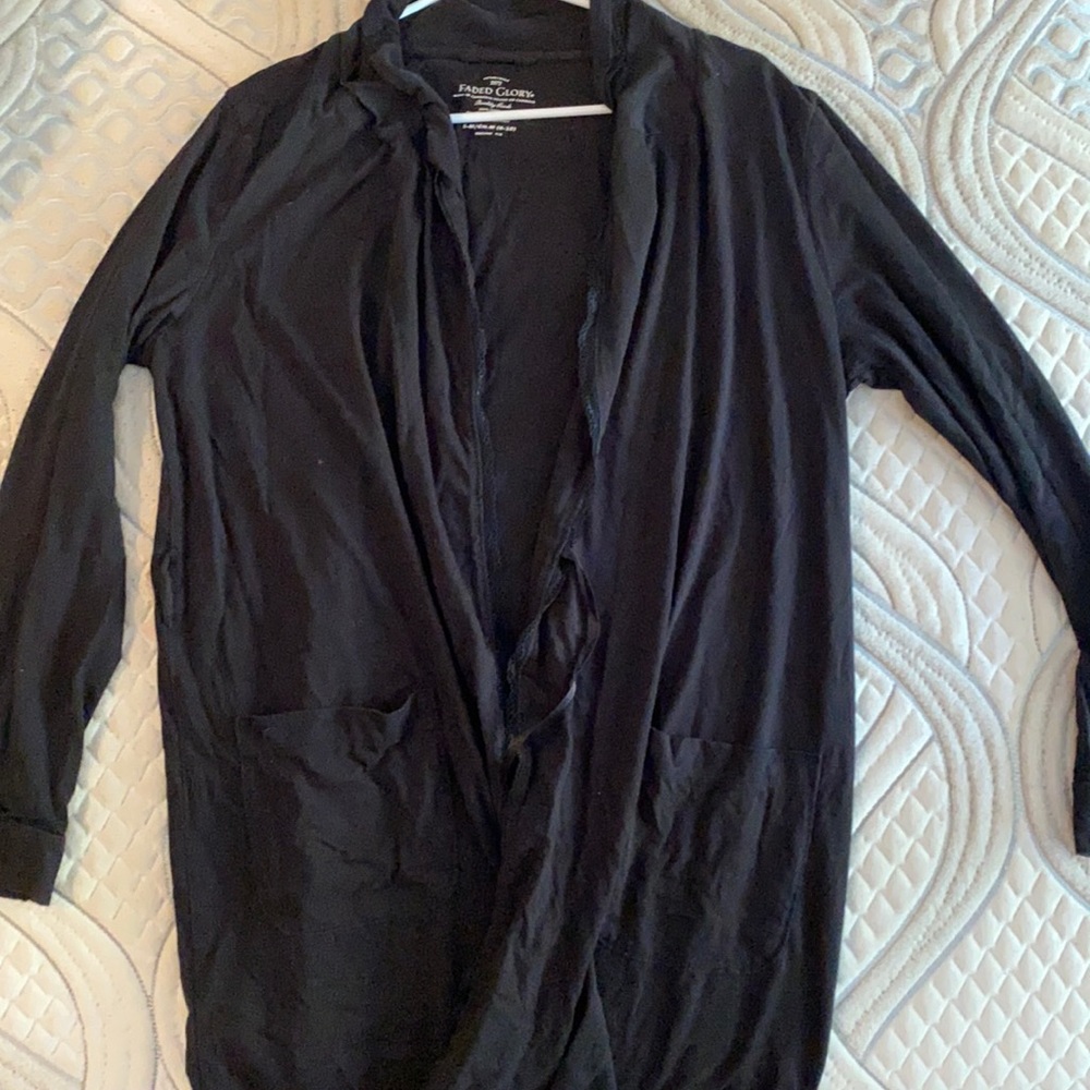 Black Bathrobe - image 1